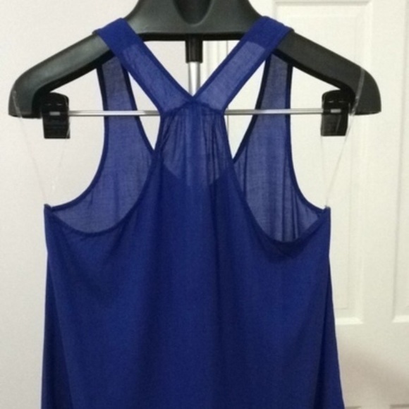 Royal blue tank - Picture 2 of 4