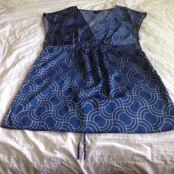 Dark blue blouse by mossimo