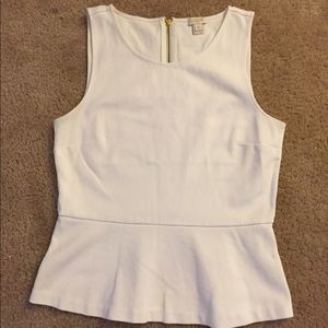 Jcrew peplum top