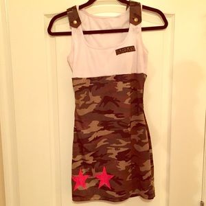 Army girl camo Halloween costume!
