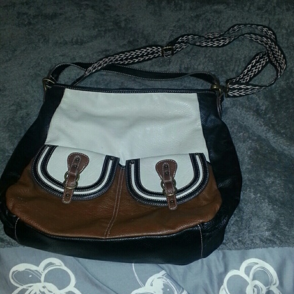 Leather multi-way bag