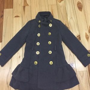 Girls preschool pea coat size 5(small)