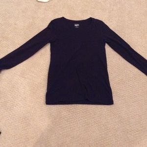 Justice black long sleeve