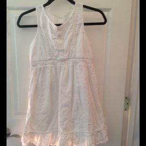 Girls white dress