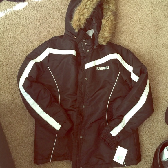 raiders snow jacket