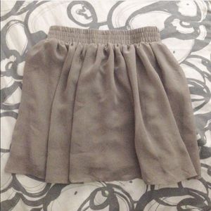 Nude/sheer skirt