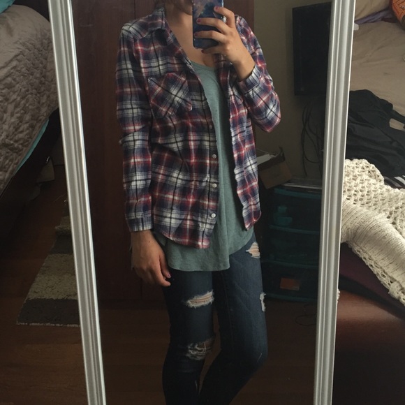 Olive & oak Flannel