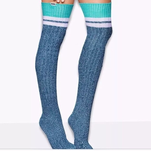VS PINK over the knee socks :)