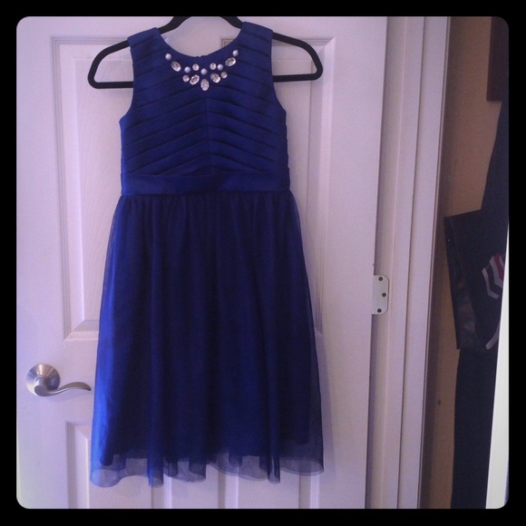 Royal blue Girl's Dress