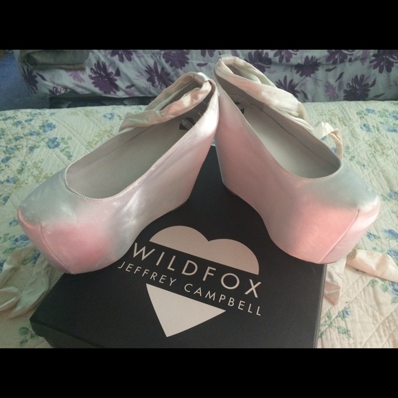 Jeffery Campbell RARE platforms. $300 OBO!