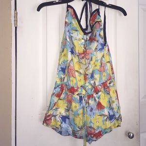 Floral Hollister Romper