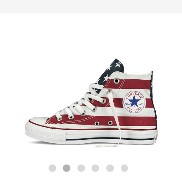 Converse Shoes - Chuck Taylor Stars And Stripes Hightops