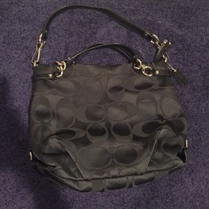 Black Coach bag in great condition!