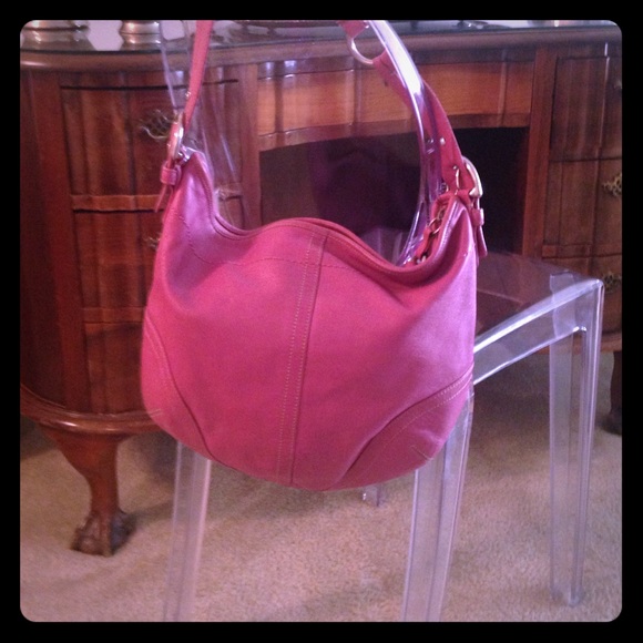 Coach - leather pink