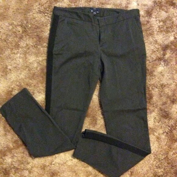 Gap grey tuxedo pants chinos