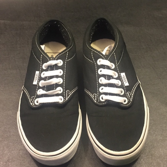 Classic black and white vans