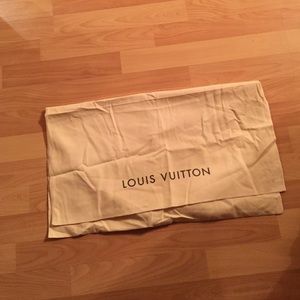 Authentic Louis Vuitton extra large dust bag