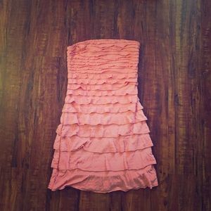 Pink Express strapless Dress