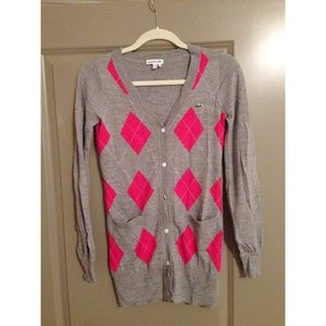 Lacoste argyle sweater