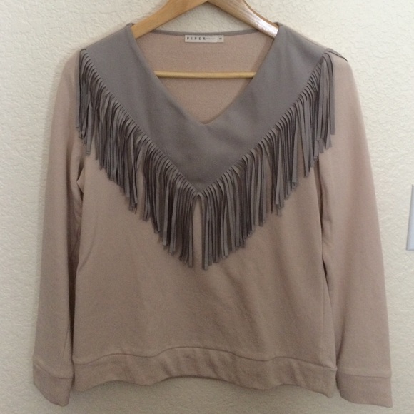 Nordstrom fringe sweater