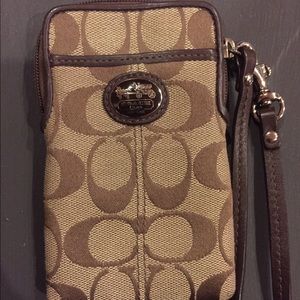 Authentic Coach wristlet