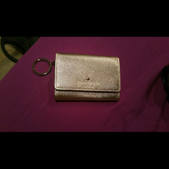 kate spade glitter wallet
