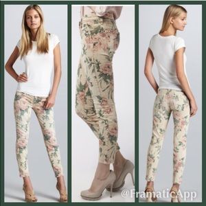 Current/Elliot floral "Stiletto Haystack"