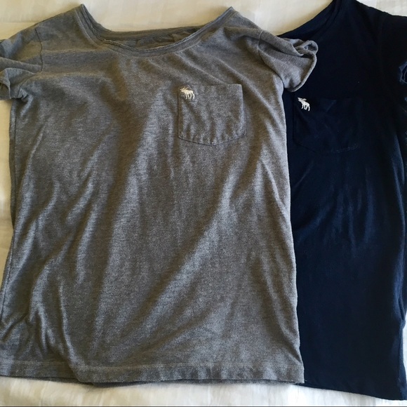 Two Abercrombie & Fitch Tees