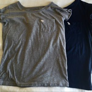 Two Abercrombie & Fitch Tees