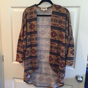 Painted Threads 3/4 sleeve sweater sz s