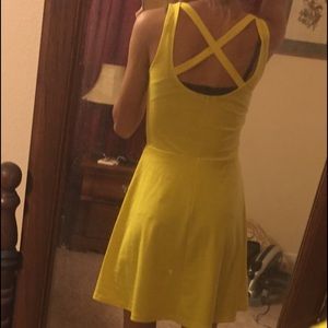 Yellow dress