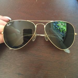 Authentic RayBans 55mm
