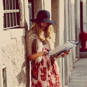 Free People Ethnic Rose Maxi