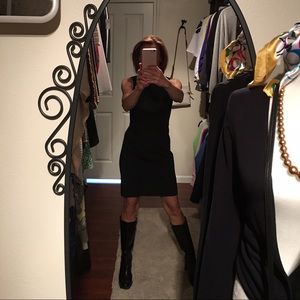 Patent leather boots