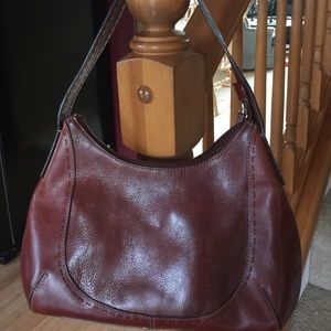 Fossil Brown Leather Handbag