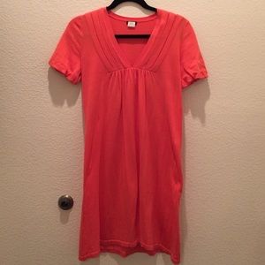 J.Crew Salmon 100% cotton dress Size XS