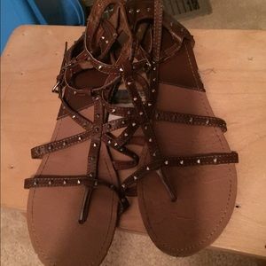 Brown sandals