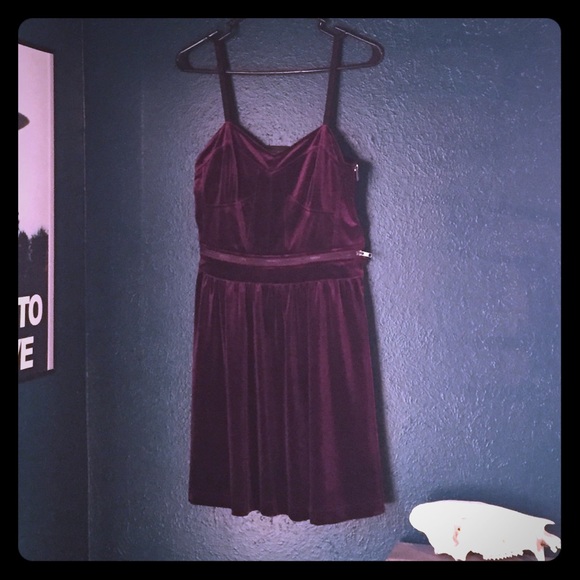 Jessica Simpson Three Way Velvet Dress