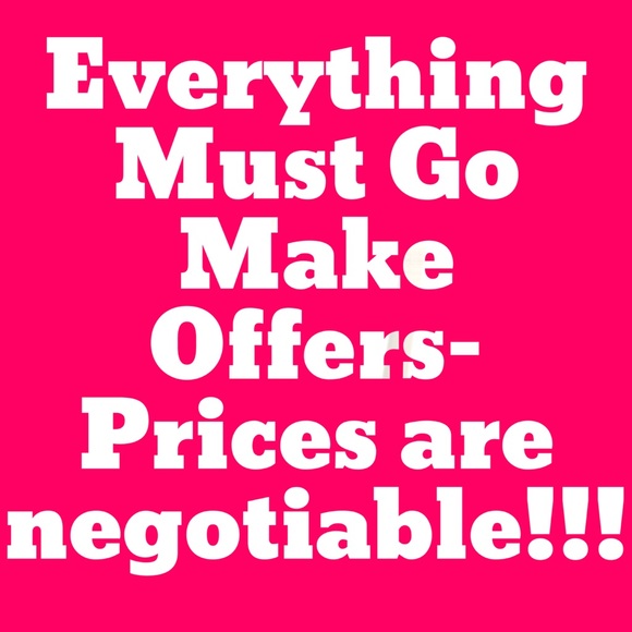 Selling my closet!!! Make offers. Let's Negotiate