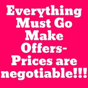 Selling my closet!!! Make offers. Let's Negotiate