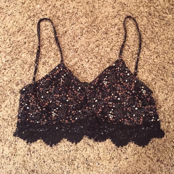 Floral bralette