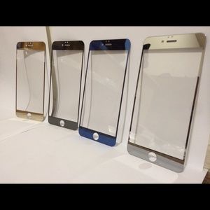 Corlorful temper glass for iphone6/6plus