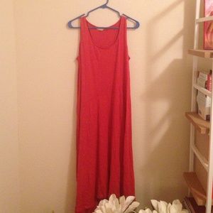 Coral Maxi Dress