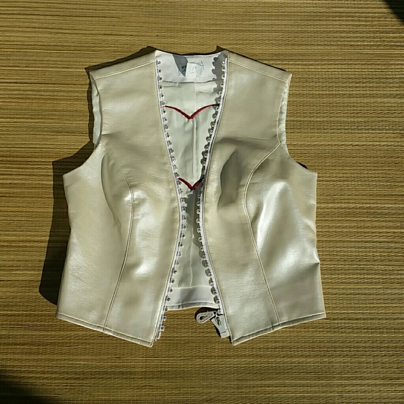 Hobby Horse Clothing Co. Winter White Heart Vest