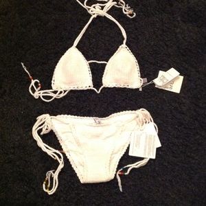 White Bathing Suit