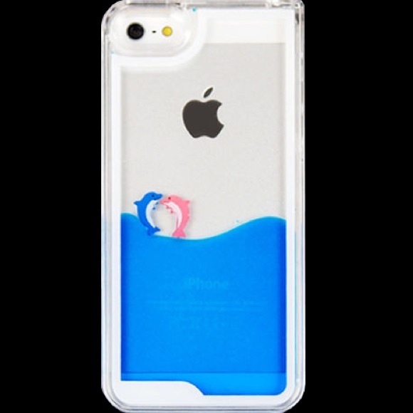 iPhone 5/5s liquid dolphin case