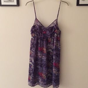 Purple sundress