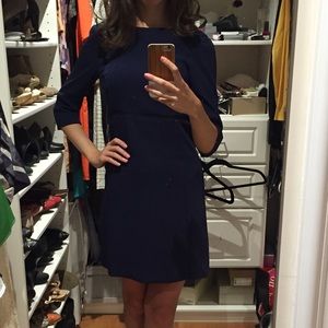 Zara navy dress, brand new with tags