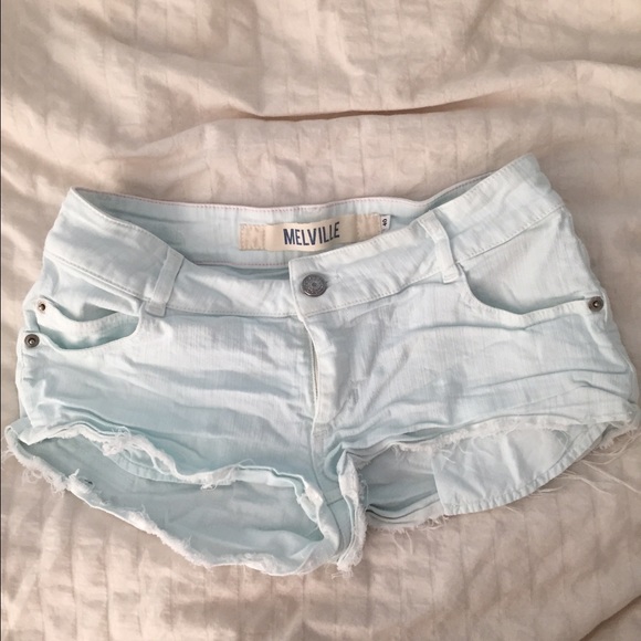Brandy Melville Denim - Brandy Shorts Blue