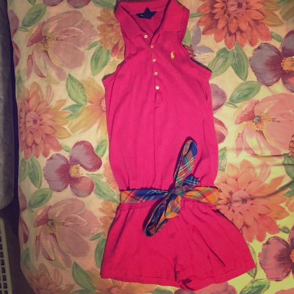 Ralph Lauren Button Down Romper